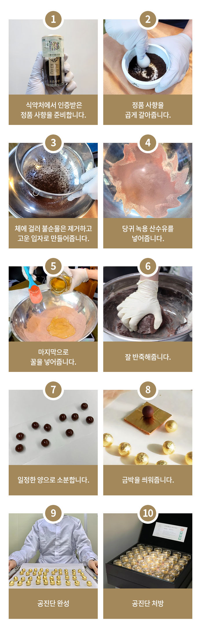 금맥공진단 제작과정
